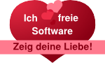 Ich liebe freie Software
